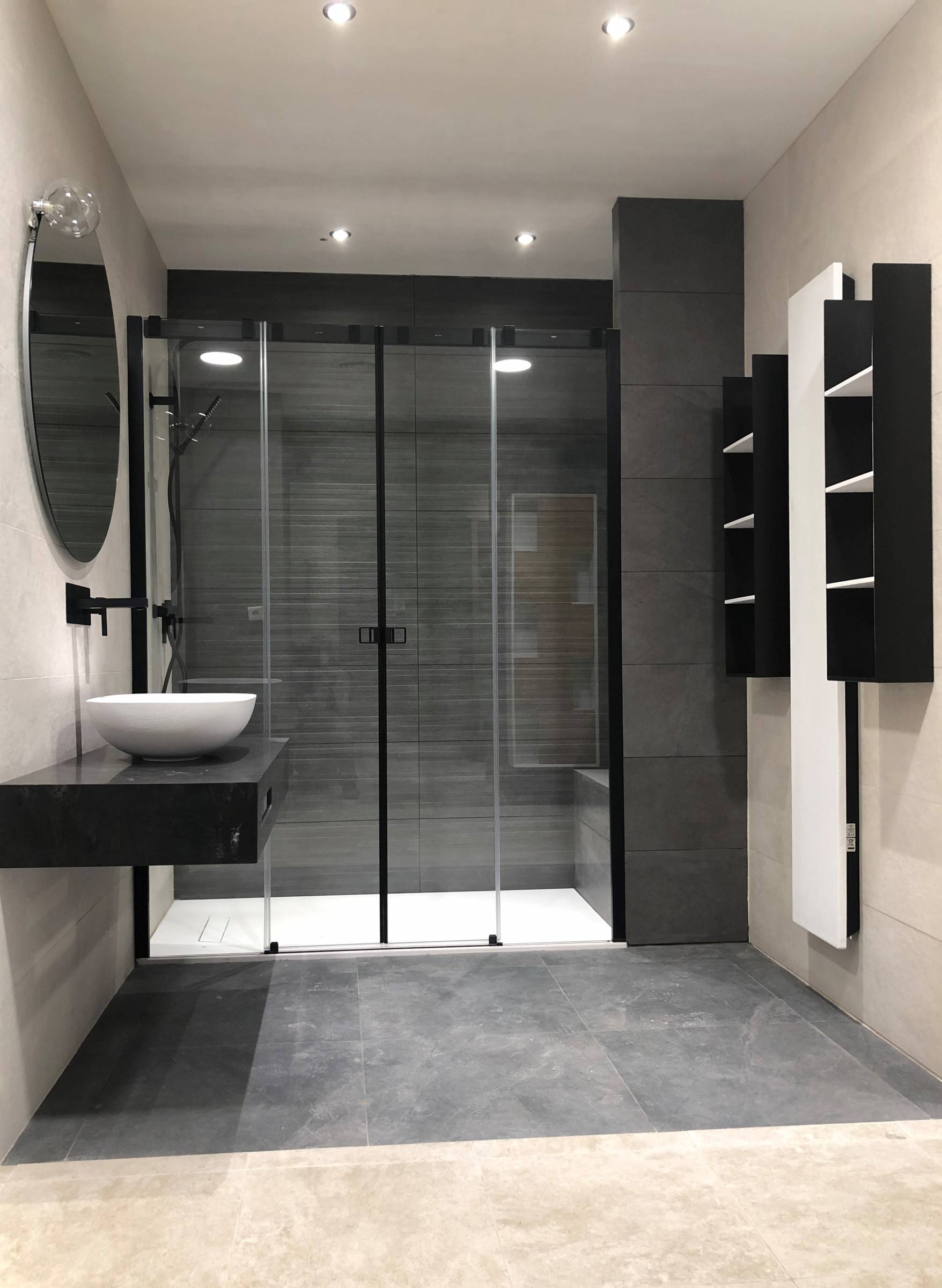 Douche à l'italienne avec receveur à Nice 06